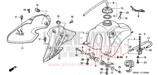 RESERVOIR A CARBURANT XR100R2 de 2002
